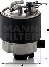 Mann-Filter WK 9026 - Degvielas filtrs ps1.lv