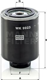 Mann-Filter WK 9023 z - Degvielas filtrs ps1.lv