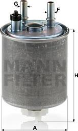 Mann-Filter WK 918/1 - Degvielas filtrs ps1.lv