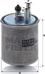 Mann-Filter WK 918/2 x - Degvielas filtrs ps1.lv