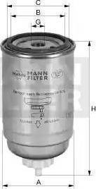 Mann-Filter WK 932/1 - Degvielas filtrs ps1.lv