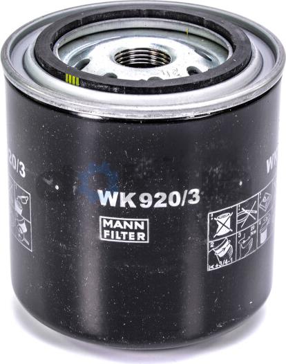 Mann-Filter WK 920/3 - Degvielas filtrs ps1.lv