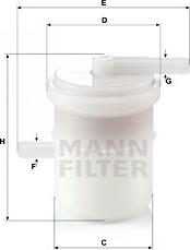 Mann-Filter WK 42/81 - Degvielas filtrs ps1.lv