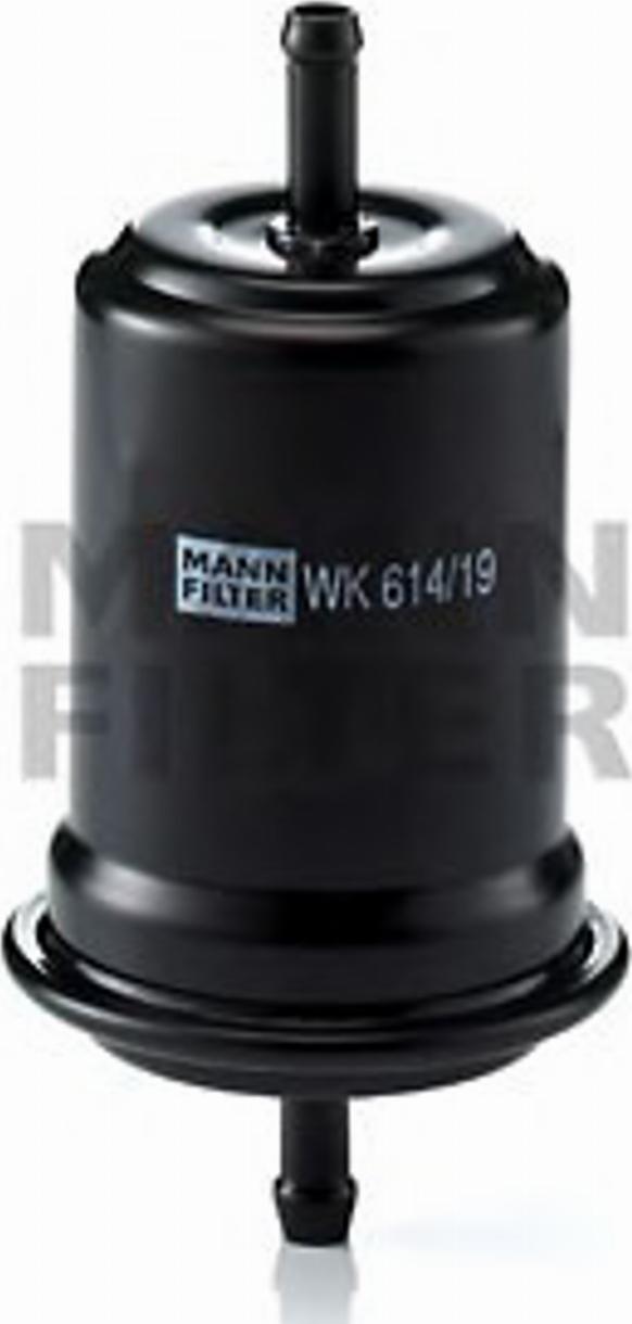 Mann-Filter WK 614/19 - Degvielas filtrs ps1.lv