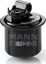 Mann-Filter WK 67 x - Degvielas filtrs ps1.lv