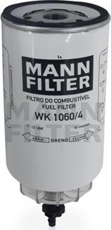 Mann-Filter WK 1060/4 - Degvielas filtrs ps1.lv