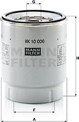 Mann-Filter WK 10 006 z - Degvielas filtrs ps1.lv