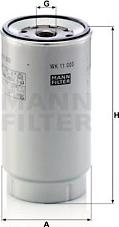 Mann-Filter WK 11 003 z - Degvielas filtrs ps1.lv