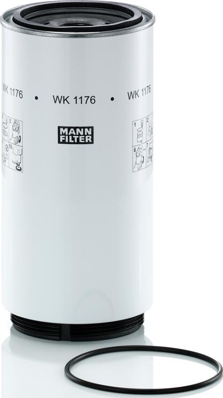 Mann-Filter WK 1176 x - Degvielas filtrs ps1.lv