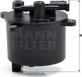 Mann-Filter WK 12 004 - Degvielas filtrs ps1.lv