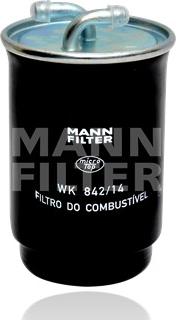 Mann-Filter WK 842/14 - Degvielas filtrs ps1.lv