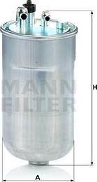 Mann-Filter WK 8021 - Degvielas filtrs ps1.lv