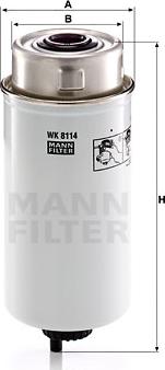 Mann-Filter WK 8114 - Degvielas filtrs ps1.lv