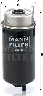 Mann-Filter WK 8188 - Degvielas filtrs ps1.lv