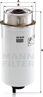 Mann-Filter WK 8124 - Degvielas filtrs ps1.lv