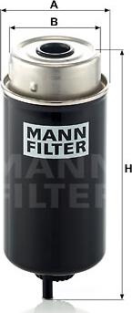 Mann-Filter WK 8172 - Degvielas filtrs ps1.lv