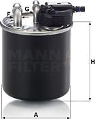 Mann-Filter WK 820/15 - Degvielas filtrs ps1.lv