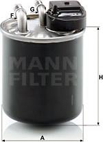 Mann-Filter WK 820/20 - Degvielas filtrs ps1.lv