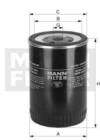 Mann-Filter WK 731/1 - Degvielas filtrs ps1.lv