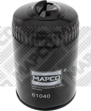 Mapco 61040 - Eļļas filtrs ps1.lv