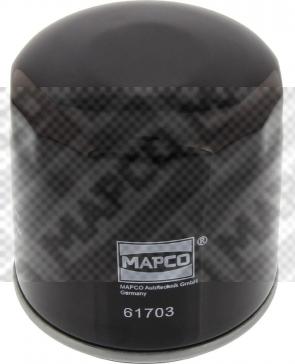 Mapco 61703 - Eļļas filtrs ps1.lv