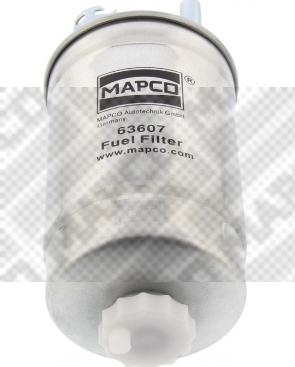 Mapco 63607 - Degvielas filtrs ps1.lv