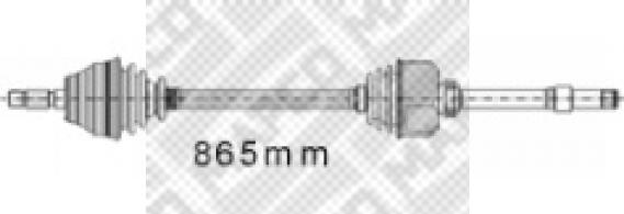 Mapco 16413 - Piedziņas vārpsta ps1.lv