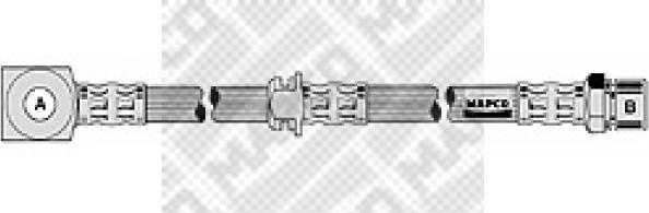 Mapco 3854 - Bremžu šļūtene ps1.lv