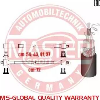 MASTER-SPORT GERMANY 2121-36-SET/5/-MS - Augstsprieguma vadu komplekts ps1.lv