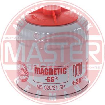 MASTER-SPORT GERMANY 920/21/M+20-PCS-MS - Eļļas filtrs ps1.lv
