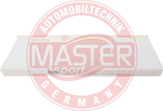 MASTER-SPORT GERMANY 4151-IF-PCS-MS - Filtrs, Salona telpas gaiss ps1.lv