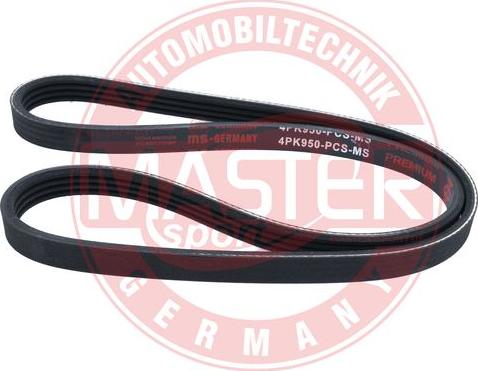 MASTER-SPORT GERMANY 4PK950-PCS-MS - Ķīļrievu siksna ps1.lv