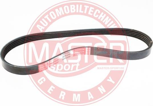 MASTER-SPORT GERMANY 5PK698-PCS-MS - Ķīļrievu siksna ps1.lv