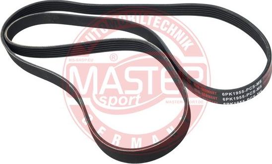 MASTER-SPORT GERMANY 6PK1955-PCS-MS - Ķīļrievu siksna ps1.lv