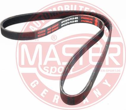 MASTER-SPORT GERMANY 6PK1070-PCS-MS - Ķīļrievu siksna ps1.lv