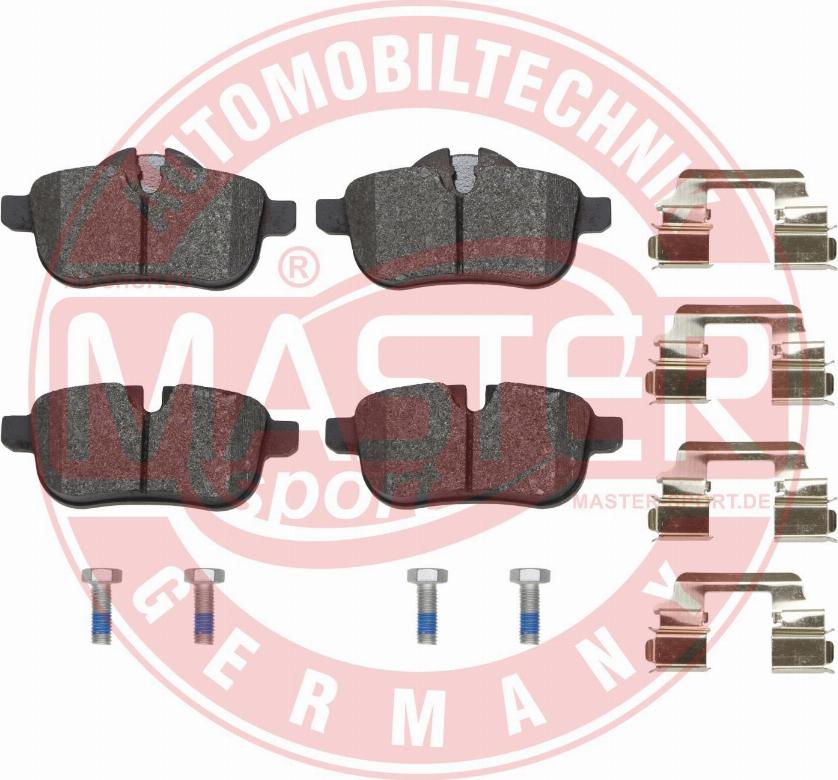 MASTER-SPORT GERMANY 13046027592N-SET-MS - Bremžu uzliku kompl., Disku bremzes ps1.lv