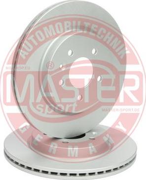 MASTER-SPORT GERMANY 24012301161-SET-MS - Bremžu diski ps1.lv