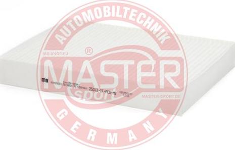 MASTER-SPORT GERMANY 25012-IF-PCS-MS - Filtrs, Salona telpas gaiss ps1.lv