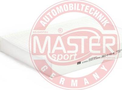 MASTER-SPORT GERMANY 25012-IF-PCS-MS - Filtrs, Salona telpas gaiss ps1.lv