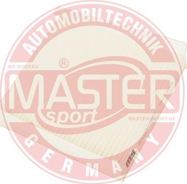 MASTER-SPORT GERMANY 2040-IF-PCS-MS - Filtrs, Salona telpas gaiss ps1.lv