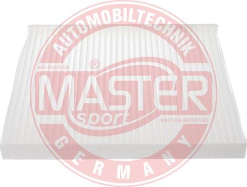 MASTER-SPORT GERMANY 2026-IF-PCS-MS - Filtrs, Salona telpas gaiss ps1.lv