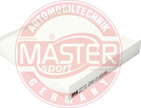 MASTER-SPORT GERMANY 2245-IF-PCS-MS - Filtrs, Salona telpas gaiss ps1.lv