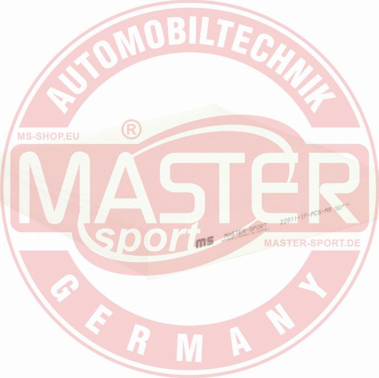 MASTER-SPORT GERMANY 22011-IF-PCS-MS - Filtrs, Salona telpas gaiss ps1.lv