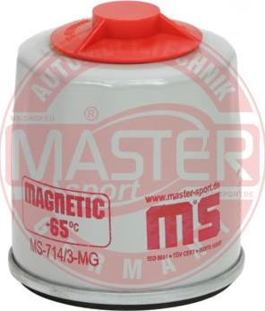 MASTER-SPORT GERMANY 714/3-MG-OF-PCS-MS - Eļļas filtrs ps1.lv