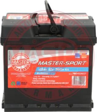 MASTER-SPORT GERMANY 780453607 - Startera akumulatoru baterija ps1.lv