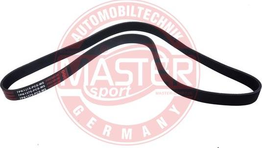 MASTER-SPORT GERMANY 7PK1375-PCS-MS - Ķīļrievu siksna ps1.lv