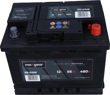 Maxgear 556400048 D722 - Startera akumulatoru baterija ps1.lv