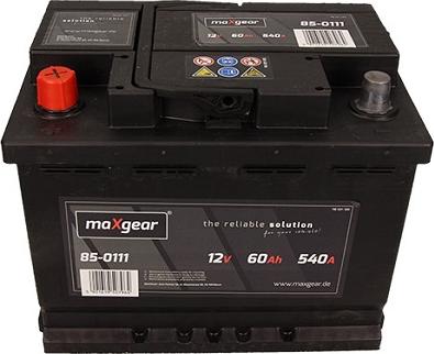 Maxgear 560127054 D722 - Startera akumulatoru baterija ps1.lv