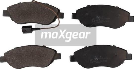 Maxgear 19-0904 - Bremžu uzliku kompl., Disku bremzes ps1.lv