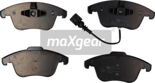 Maxgear 19-0906 - Bremžu uzliku kompl., Disku bremzes ps1.lv